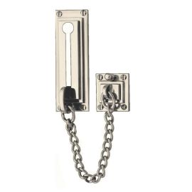 Durvju ķēdīte 712, misiņš pulēti niķelēts. P.BISSCHOP