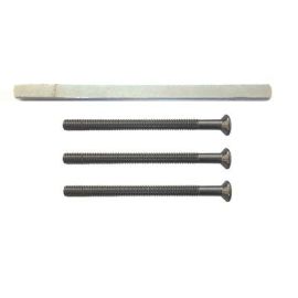 Mounting set KENSINGTON for exterior door handle sets with two-sided handles (spindle+M6 screws)