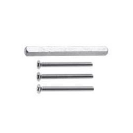 Fastening set KRONOS for exterior door sets with double handles (spindle+screws)