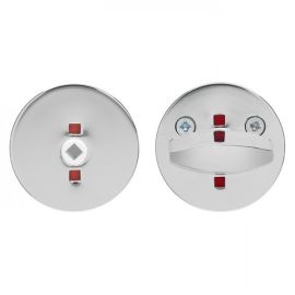 WC knob ABLOY LH007 ZN