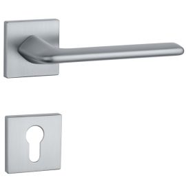 Käepideme komplekt nelinurksete rosettidega AS LILA Q SC