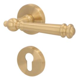 Durvju rokturis MOUNT EVEREST II-R, PZ, matēts misiņš. SÜDMETALL