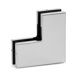 End connector for all-glass constructions GEZE PT63