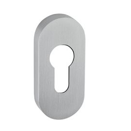 Võtmerosett PZ, ovaalne, metallist aluskonstruktsiooniga, roostevaba teras