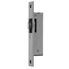Mortise rolling latch lock for narrow framed doors BMH 1225