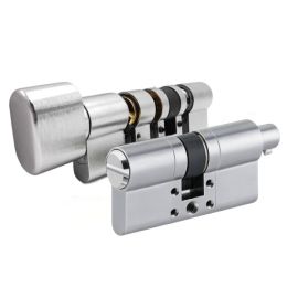Modular cylinder JNF S11-WC with knob B7 and coin slot