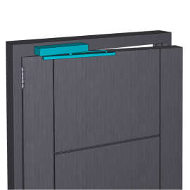 Uksesulgur GEZE TS 5000 L Soft Close koos standard juhtsiiniga TS 5000/3000 - PAIGALDUSSKEEM L