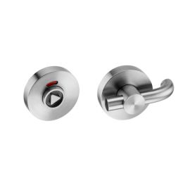 SM.029 WC latch on rose with color indicator and emergency opening with a triangular key