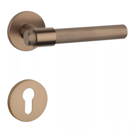 Käepideme komplekt ümmarguste rosettidega ST GOYA R