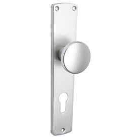 Door knob on backplate DIECKMANN K7/343Z