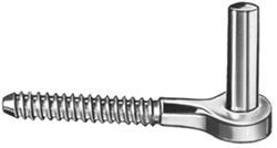 Screw hook, Ø13/110x12, galvanized