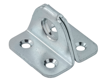Eyelet plate, 35x35x2,5, galvanised