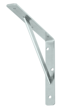 Shelf bracket, 500x330, galvanised