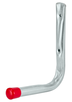 Wall hook 165x350 mm, galvanised / rubber end cups