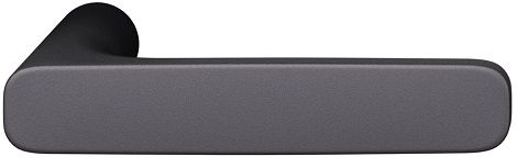 FSB 1289 ASL Ukselink (1 tk) ilma teljeta, alumiinium raseeritud matt must S8