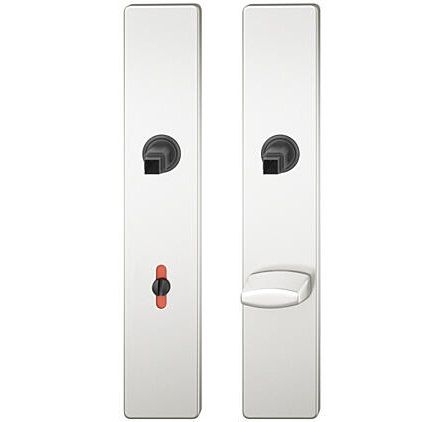 FSB 1410 long backplate ASL WC/78, aluminium anodized natural F1