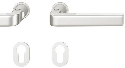 Plug-in käepideme komplekt PZ, alumiinium F1