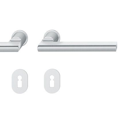 Plug-in handle set BB, stainless steel