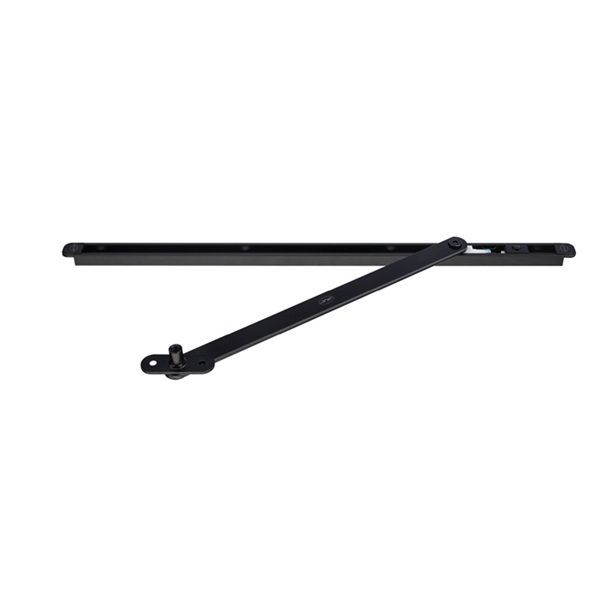 JNF IN.23.150.B Ukse avamise stopper 45-110°, must RAL9005