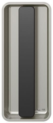 Liugukse käepide, kandiline, mitte lukustatav, alumiinium F1/S8