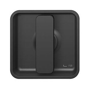 Liugukse käepide, mitte lukustatav, nelinurkne, alumiinium S8