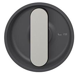 Liugukse käepide, mitte lukustatav, ümmargune, alumiinium S8/F1