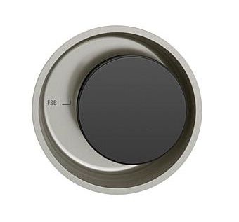 Liugukse käepide, ümmargune, alumiinium F1/S8, VASAK