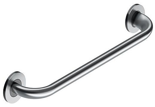 Support rail for bathrooms 450x36/22mm, matt stainless steel