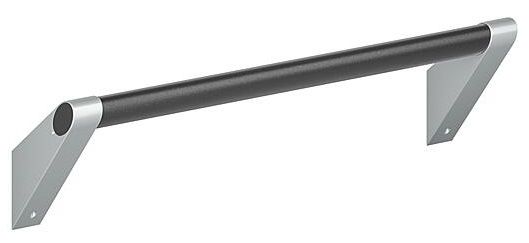 Grab rail A100 450mm, anthracite/aluminium grey