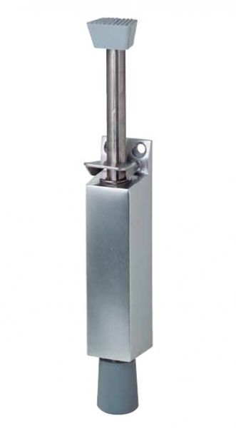Doorstop KWS1044, throw 60mm, silver stove enamelled
