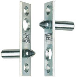 Door security bolts, galvanised steel
