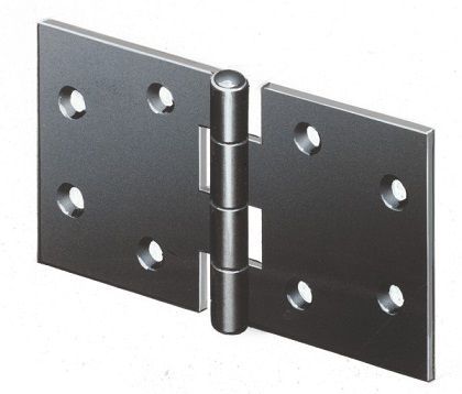 Hinged kokkuvolditavatele luukidele, 120x80, must