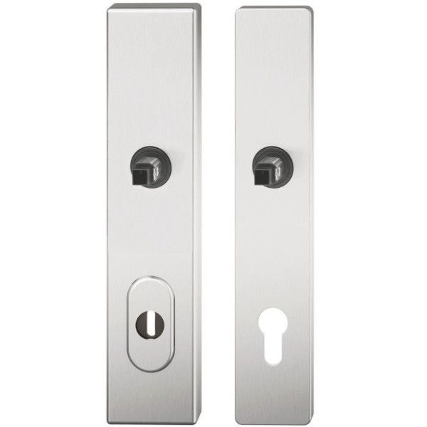 FSB 73 7376 ASL S2-ZA turvaplaadid silinderkilbi, ilma käepidemeta, PZ/72/8mm, alumiinium F1 naturaalne