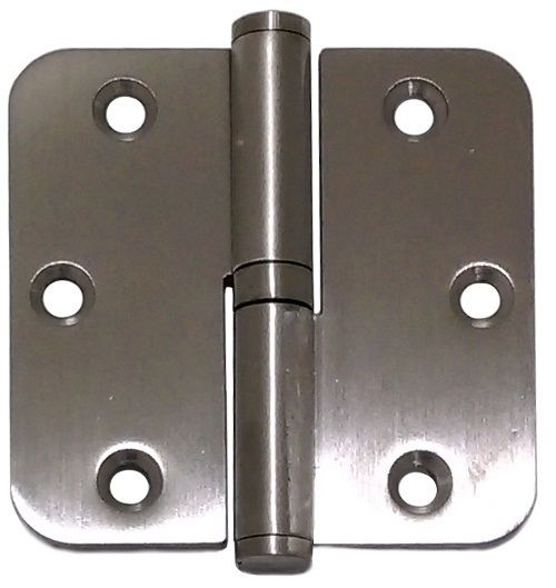Hinge HARKO 80x80, stainless steel, left