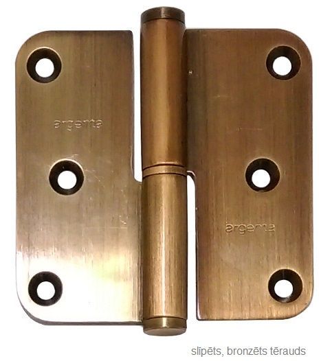 Hinge RFS 80/80A, left, bronzed stainless steel