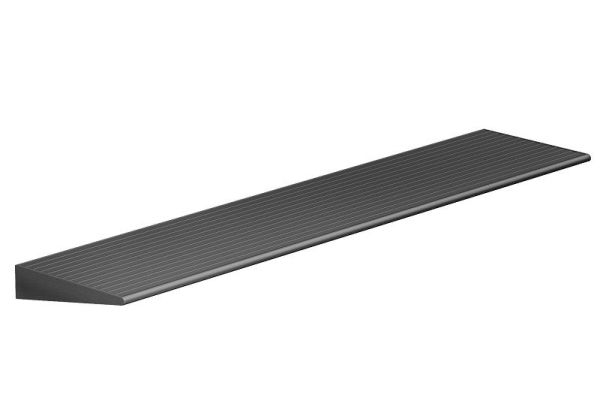 Bathroom utensil tray A100, anthracite grey metallic