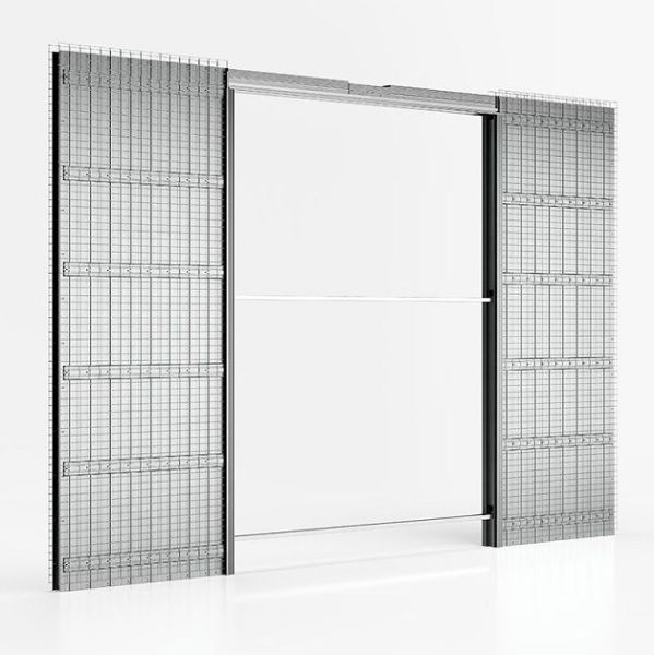 ABSOLUTE EVO komplekt kahepoolsetele ustele - seina 150mm, avaus 1600/1800 x 2000/2100mm