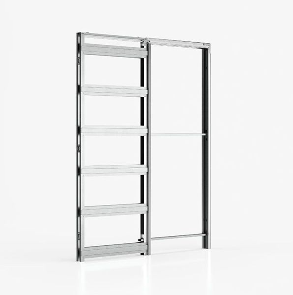 ABSOLUTE EVOKIT komplekt ühepoolsetele ustele - seina 100mm, ava 800/900 x 2000/2100mm