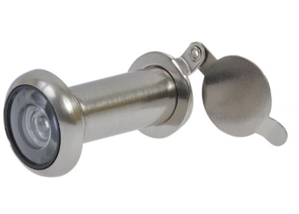 HARKO uksesilmus korgiga, Ø16 mm, ukse paksus50-90mm, nikeldatud.