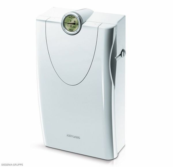 AEROPAC SN ventilation device with ventilator (active/passive) + pipe duct, white