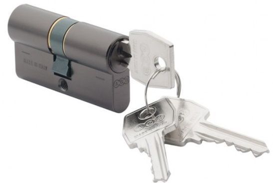 Profile cylinder AGB 600 35-40, blackened