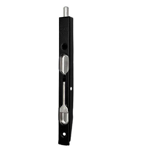 Flush bolt 16x150 mm, black