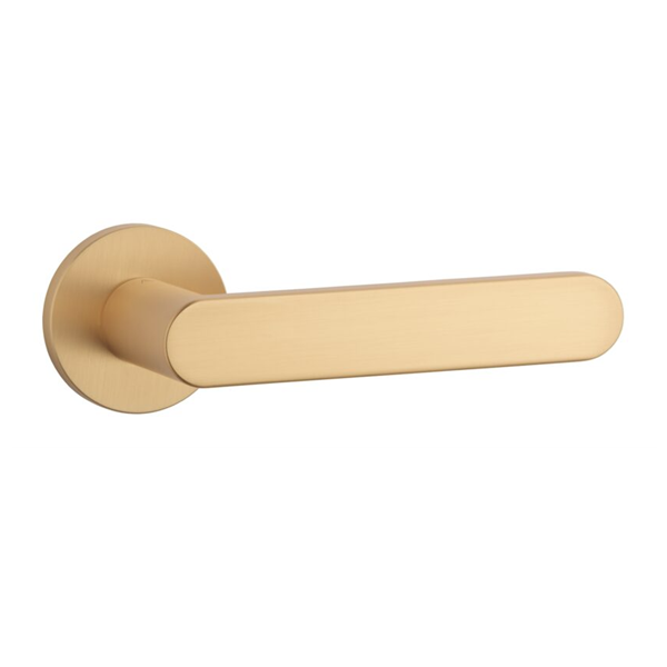 AS ALORA BAC handle set with round roses, gold-tone, satin