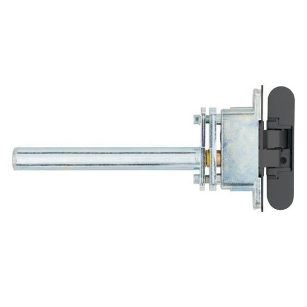 AN 108 3D SC45 concealed hinge with integrated closing and damping function, black (AN 018)