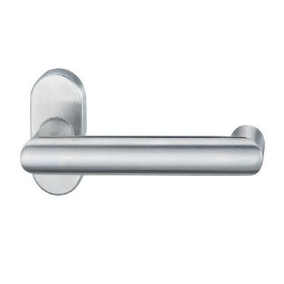 Fire-proof handle for framed panic doors ARES 136 FS, 9 mm, stainless steel