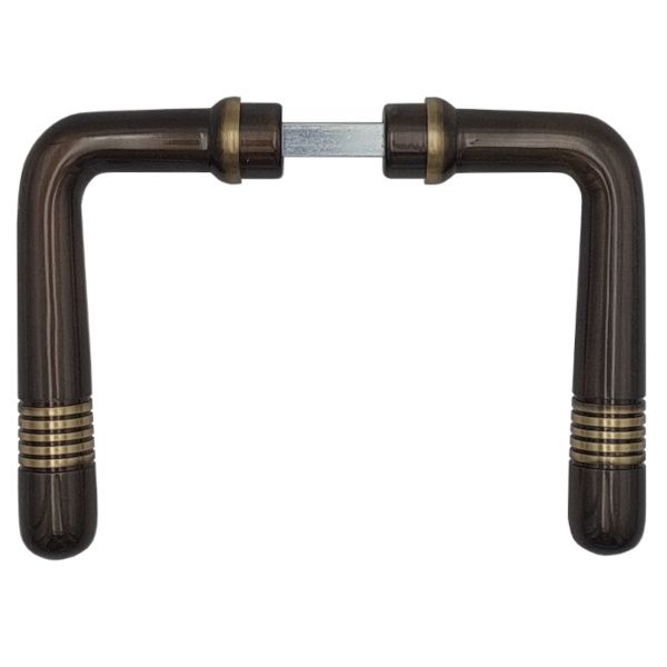 Käepideme paar 1870 ZT 8 mm, vanandatud pruun