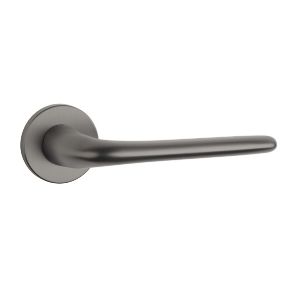 AS AZALIA BAC handle set with round roses, graphite