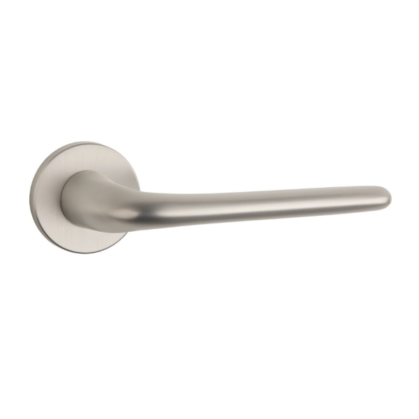 AS AZALIA BAC handle set with round roses, nickel-plated