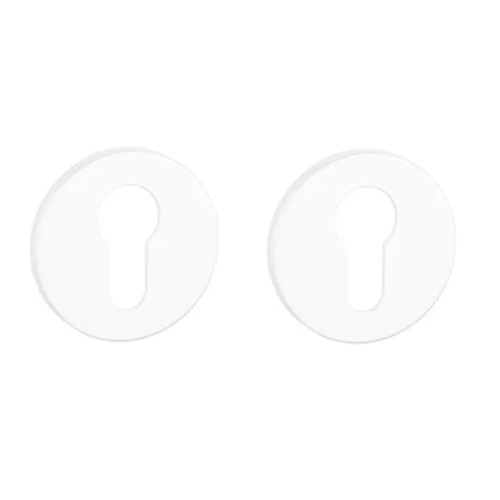 APRILE R PZ round roses, 5 mm, white