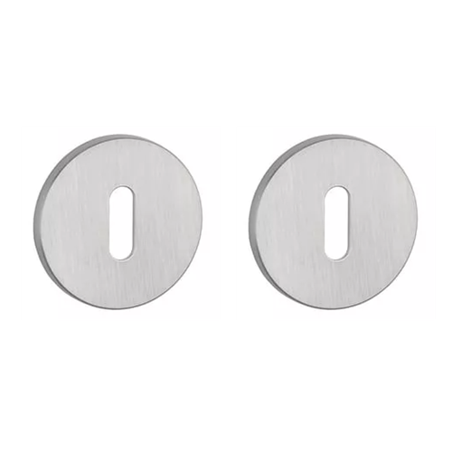 APRILE R BB round roses, 5 mm, chrome-plated, satin